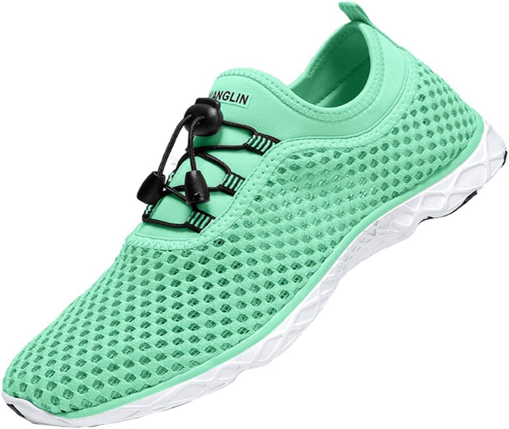 Women'S Quick Drying Aqua Water Shoes,3-Second Drainage & All-Terrain for Swimming,Hiking,Yoga